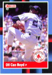 1988 Donruss Baseball Cards    462     Oil Can Boyd
